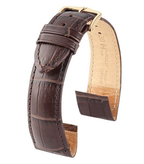 hirsch open end watch strap.